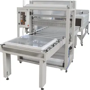 TF6540A+BS5540L AUTOMATIC bottle wrap shrink sleeve cutting machine