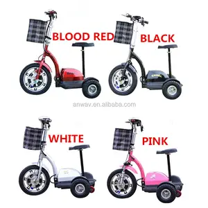 3 wheel electric adult tricycle electric scooter 800w