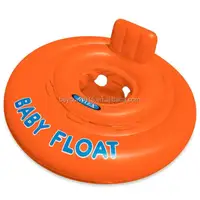 Intex Baby Float Ghế Bơi Hỗ Trợ Bơi Ghế Có Tựa Lưng, Màu Đỏ