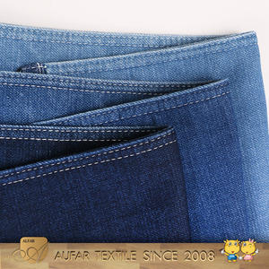 98% algodón 2% spandex dobby tela de mezclilla premium - Product Image 3