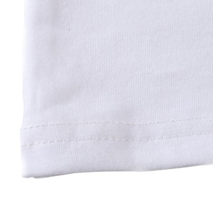 Servicio del OEM estilo suelto Camiseta de algodón en blanco sublimación camiseta - Product Image 6