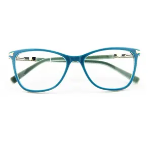 Montures de lunettes en acétate optique personnalisées, montures de lunettes 2023 Wmoens lentilles de lunettes