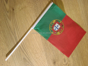 <span class=keywords><strong>Portugal</strong></span> drapeau agitant la main 6 \ "X 9 \" Stock Polyester noir plastique pôle automobile assurance agriculture numérique imprimé <span class=keywords><strong>voiture</strong></span> utilisation - Product Image 2