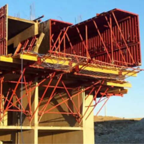 Coffrage de tunnel pour le bâtiment résidentiel de structure cellulaire