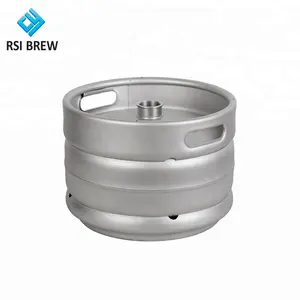 Mini barril de cerveja, 25l din aço inoxidável barril de cerveja artesanal é usado para produzir equipamentos de barril grosso para cerveja