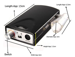Professional Rechargeable with <strong>Battery</strong> Electric <strong>Nail</strong> Drill Machine Electric <strong>Nail</strong> <strong>File</strong> ZS-218 - Product Image 3