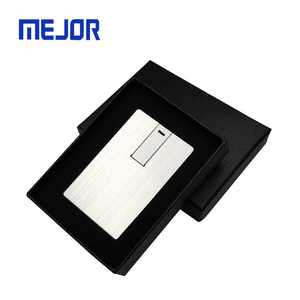 Carte di credito girevoli <span class=keywords><strong>in</strong></span> lega 32g PenDrive 8G di memoria <span class=keywords><strong>Flash</strong></span> <span class=keywords><strong>in</strong></span> alluminio nero 16G Pen Drive Usb Metal Card - Product Image 4