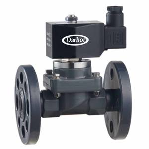 UPVC 耐酸碱盐水 1/2 英寸防腐电磁阀 耐腐蚀 - Product Image 4