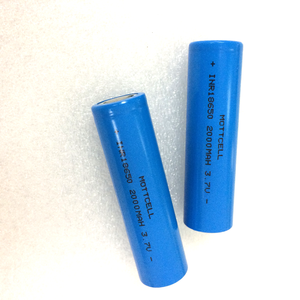 Cilíndrica recargable <span class=keywords><strong>INR18650</strong></span> 2000 mAh 3.7 V Li-nio batería de litio - Product Image 2