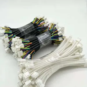 Elektro-mekanik bileşenler 4 /8 /16 pin konnektör kablo tesisatı tel kablo montajı
