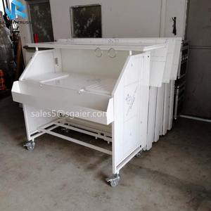 <span class=keywords><strong>Comptoir</strong></span> <span class=keywords><strong>de</strong></span> <span class=keywords><strong>bar</strong></span> portable pliable, utilisé dans le commerce, en solde - Product Image 1