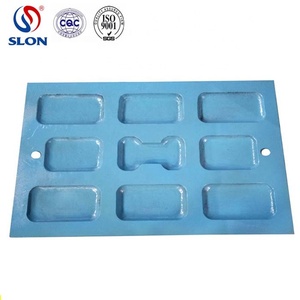 Mn18Cr2แมงกานีสสูง <span class=keywords><strong>XA400</strong></span> Mn13Cr2 <span class=keywords><strong>Terex</strong></span> <span class=keywords><strong>pegson</strong></span>, XR400,XA400S, เครื่องบดกราม XR400S แบบคงที่และแกว่งแผ่นกราม - Product Image 3