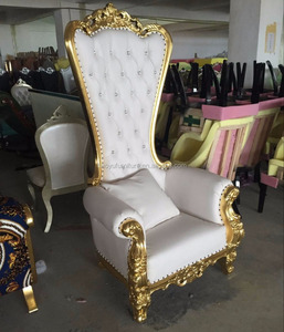 LC92 Bahasa Perancis <span class=keywords><strong>Baroque</strong></span> Tahta Kursi Pernikahan Tahta Kursi Perak Tahta Kursi - Product Image 3