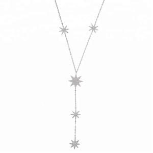 Fashion Jewelry Wholesale Northstar Charm <strong>Pendant</strong> <strong>Long</strong> Chain Y Lariat Chain Sexy Women Summer Jewelry Cz Star <strong>Necklace</strong> - Product Image 5