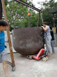 Alta resistenza impermeabile grande GRC <span class=keywords><strong>fioriera</strong></span> fabbrica diretta Extra Large rotondo giardino esterno vaso di fiori per uso domestico - Product Image 2