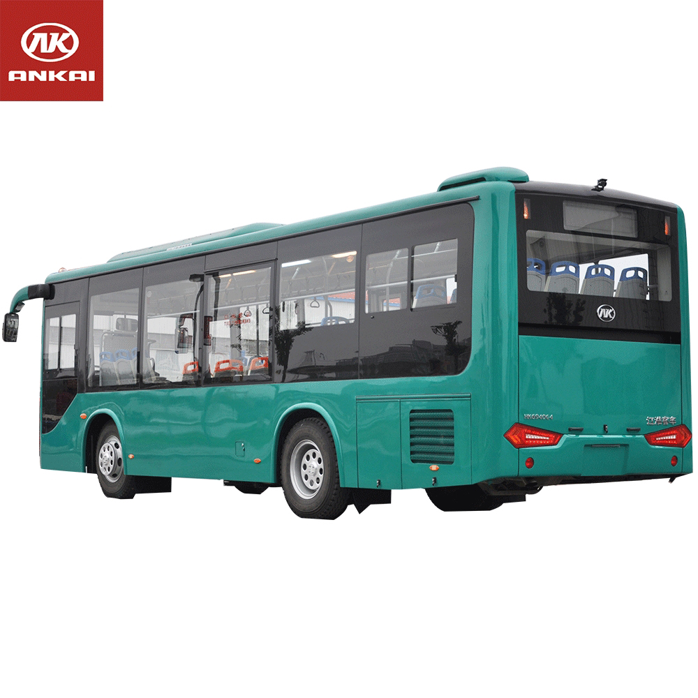 Affordable 8m Electric Bus HK6813G with Euro 3 Emission, 21+1