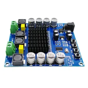 库存TDA7498 100W + 100W D类双通道音频立体声数字放大器板XH-M513电子配件