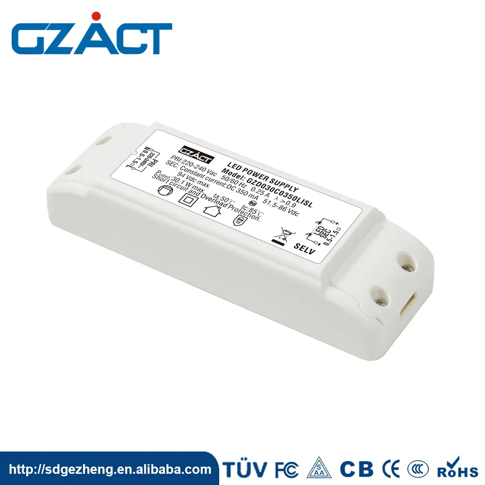 Conductor actual constante 30 W 25.5-43 V 700mA alimentación del LED con UL del CE SAA TUV GS C-TICK CCC