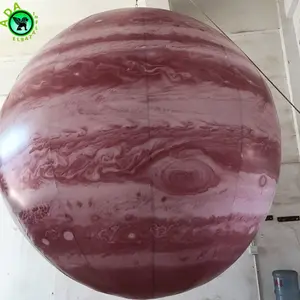 Подвесное украшение, светодиодный светильник, надувной шар, размер на заказ, надувная планета Юпитера ST793