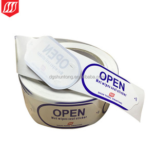 Étiquettes/autocollants imperméables refermables/adhésifs pour mouchoirs de poche ou serviettes ou <span class=keywords><strong>lingettes</strong></span> humides - Product Image 6