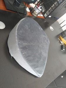 Almohada de cuña de espuma viscoelástica de lujo para embarazo con cremallera central, tejido transpirable y funda de bambú lavable, venta al por mayor - Product Image 2