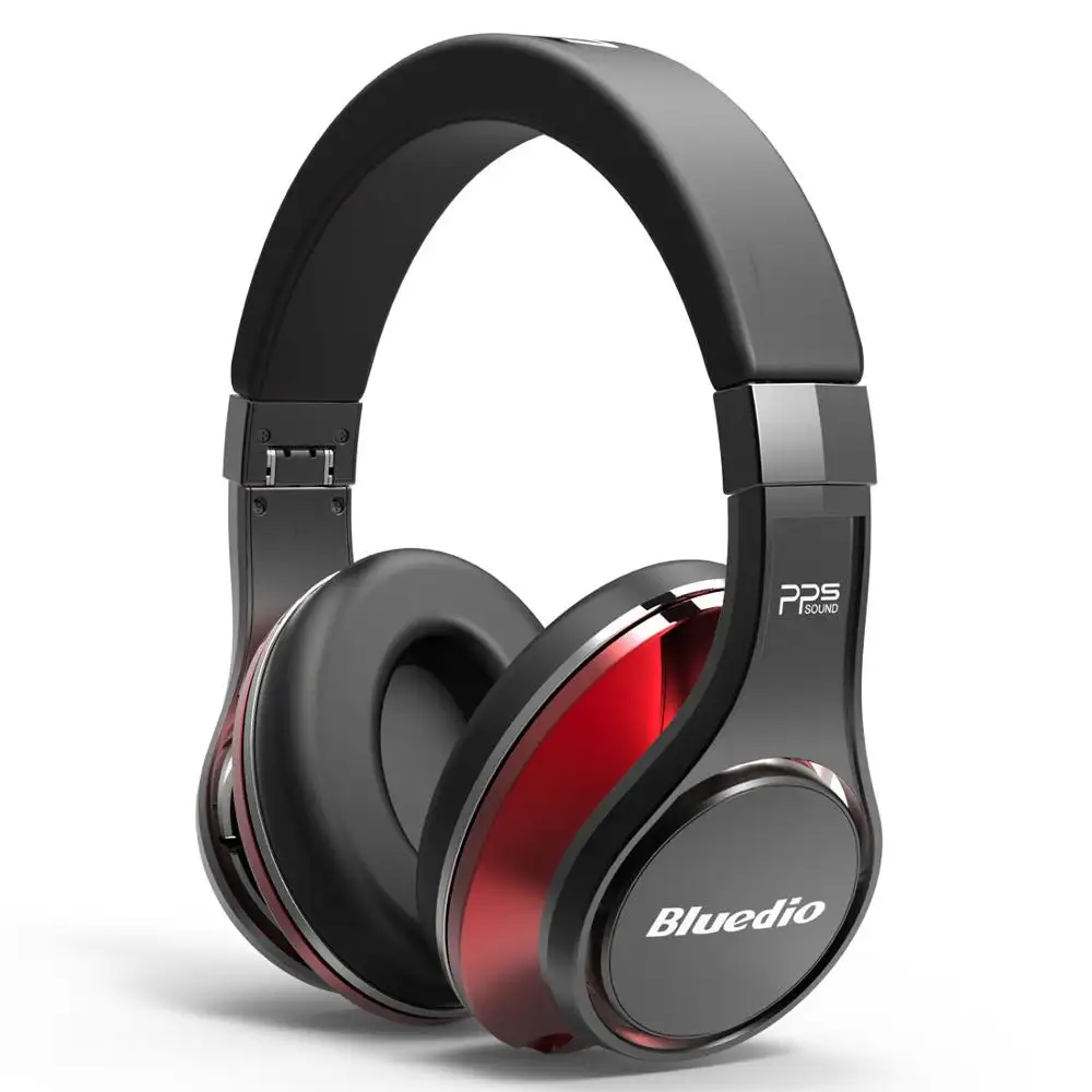 Bluedio headphone UFO PPS 8 Drivers, headphone Bluetooth nirkabel Hi-Fi desain logam aluminium suara surround 3D