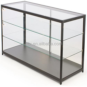 Vitrina de Exhibición de Joyería Móvil de Vidrio de Nuevo Diseño para Centro Comercial - Product Image 2