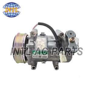 Compressore per Aria Condizionata SANDEN SD 6V12 per CITROEN XSARA <span class=keywords><strong>PICASSO</strong></span> <span class=keywords><strong>PEUGEOT</strong></span> 206 6453EN 6453JH 9635587780 1421F 55303853 145972 - Product Image 1