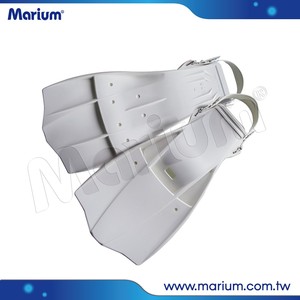 Snorkeling Equipment With 3 Channels Long Blade Rubber Diving Fins - Product Image 4