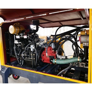 40m3 per uur diesel aangedreven betonpomp op aanhanger, machine en uitrusting te koop - Product Image 5