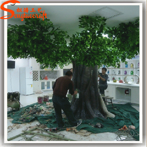 Exportación artificial robles ramas y <span class=keywords><strong>hojas</strong></span> artificiales <span class=keywords><strong>de</strong></span> árboles <span class=keywords><strong>de</strong></span> roble para la decoración - Product Image 5
