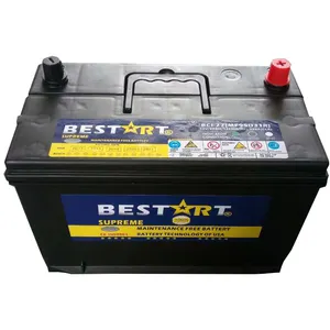 Made in Korea car battery 12V 90Ah 95D31R