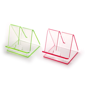 HOMESWEET-soporte acrílico para teléfono móvil, para escritorio o mesita de noche, con adornos de colores - Product Image 3