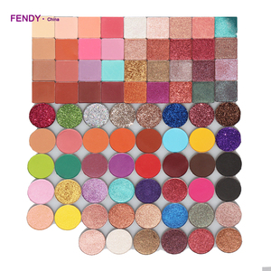 Metal Tin Eyeshadow Cosmetics Makeup Single Eyeshadow Pan Single Pressed Eyeshadow High Pigment Cosmetics Private <strong>Label</strong>