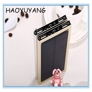 2016 Bateria <span class=keywords><strong>externa</strong></span> <span class=keywords><strong>Batería</strong></span> Nuevo Cargador Solar Solar Power Bank 10000 mAh Powerbank Para el <span class=keywords><strong>iphone</strong></span> <span class=keywords><strong>7</strong></span> - Product Image 1