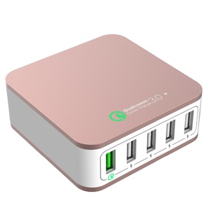 Cargador USB Universal Inteligente Qualcomm QC 3.0, Salida de Potencia Adaptativa de 40W, Protección OTP, Estándar de Enchufe Estadounidense, Importación Directa de Vietnam - Product Image 5