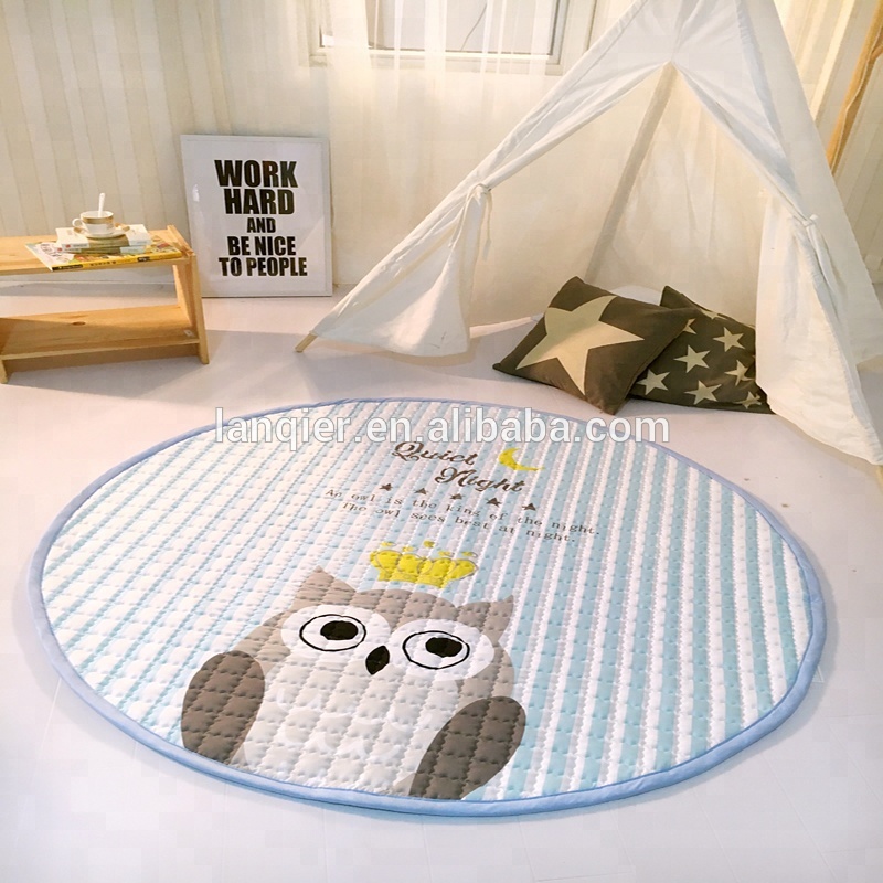 Детский игровой коврик 57 "Диаметр супер милый детский игровой коврик складной органайзер для хранения детский игровой коврик