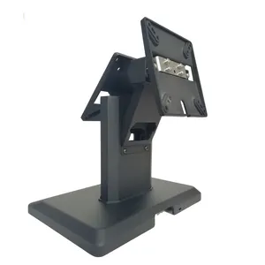 Metal stand dual screen monitor bracket vesa stand pos stand