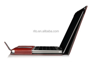 PU Trường Hợp đối với <span class=keywords><strong>MacBook</strong></span> <span class=keywords><strong>Pro</strong></span> 13 với CD Rom, PU Leather Sleeve Bag đối với <span class=keywords><strong>MacBook</strong></span> - Product Image 4