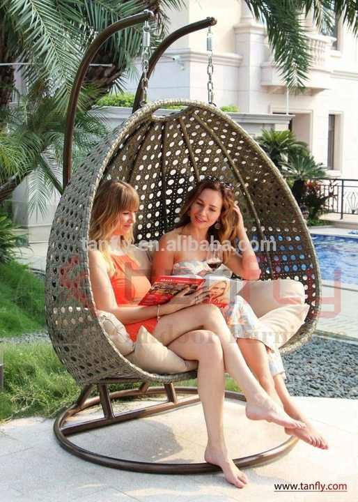 Top Sale Luxury Hanging Egg Swing Chair Luxury Patio Garden Swings Chair Hammock for Indoor Outdoor