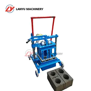 2-35 hướng dẫn sử dụng máy nén khối đất/Chất Lượng Cao nhỏ máy gạch rỗng