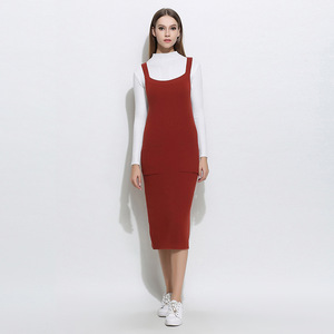 Dresses — <span class=keywords><strong>robe</strong></span> pull à longueur genoux pour filles, tenue personnalisée au Design coréen, <span class=keywords><strong>robe</strong></span> en tricot fantaisie, vente en gros - Product Image 1
