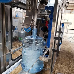 3 galon 5 galon 100BPH otomatik maden su şişeleme tesisi 20 litre içme suyu şişe dolum makinesi - Product Image 3