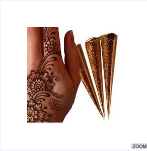 Cône pailleté Aureate Henné doré - Product Image 3