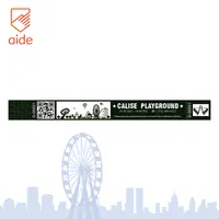 AIDE-Bracelet d'entrée imprimable avec logo personnalisé Tyvek, billets pour concerts, parc pour enfants
