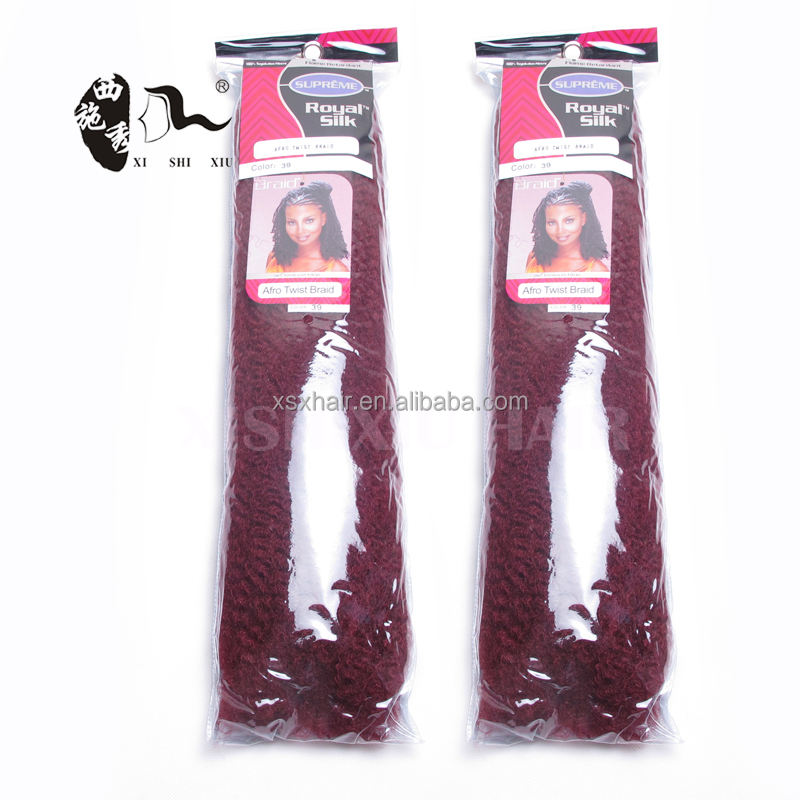 Free Shipping Royal Silk Afro Twist Braid Hair Wholesale Price Marley  Braids Dreadlocks, Royal Silk Kinky Braids