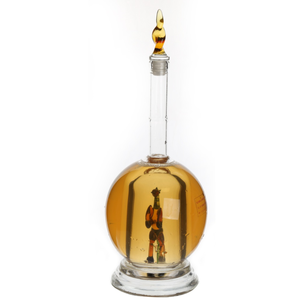 <span class=keywords><strong>Botella</strong></span> de vino de cristal con Águila - Product Image 2