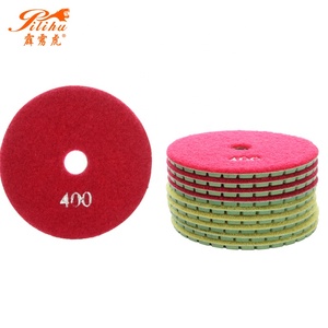 4 Inch Diamond Polishing Pad Kering Basah untuk Granit Marmer Lantai - Product Image 6