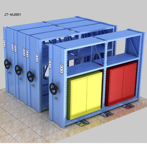 Tủ Hồ Sơ Di Động Số Lượng Lớn Bằng Thép Mật Độ Cao Hệ Thống Lưu Trữ Di Động Cho Lưu Trữ - Product Image 6