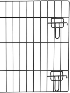 Transpirable plegable portátil interior de Metal galvanizado de <span class=keywords><strong>cachorro</strong></span> de perro <span class=keywords><strong>perrera</strong></span> con cerradura y Abs bandeja - Product Image 4